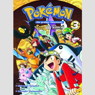POKEMON Die grossen Abenteuer GOLD und SILBER Sammelband 3 (Ende)