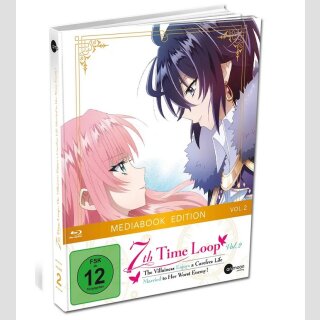 7th TIME LOOP The Villainess Enjoys a Carefree Life Married to Her Worst Enemy! vol. 2 [Blu Ray] Mediabook Edition