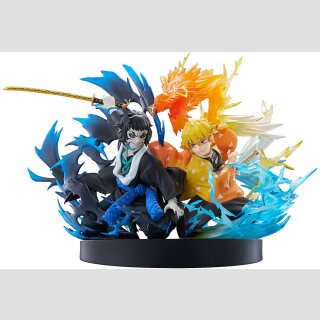 Demon Slayer: Kimetsu no Yaiba PVC Statue Zenitsu Agatsuma & Kaigaku 15 cm
