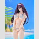 Original Model Statue 1/5 Tomoe Sakura Swimsuit Black Hair Ver. Illustration by Toshi Tsutakaze 32 cm