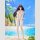 Original Model Statue 1/5 Tomoe Sakura Swimsuit Black Hair Ver. Illustration by Toshi Tsutakaze 32 cm