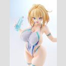 Bunny Suit Planning Statue PVC 1/6 Sophia F. Shirring High-cut Swimsuit Ver. 27 cm