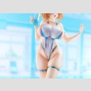 Bunny Suit Planning Statue PVC 1/6 Sophia F. Shirring High-cut Swimsuit Ver. 27 cm