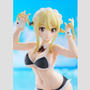 Fairy Tail 100 Years Quest Beach Queens Pop Up Parade PVC Statue Lucy Heartfilia: Virgo Form Swimsuit Ver. L Size 23 cm