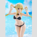 Fairy Tail 100 Years Quest Beach Queens Pop Up Parade PVC Statue Lucy Heartfilia: Virgo Form Swimsuit Ver. L Size 23 cm