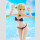 Fairy Tail 100 Years Quest Beach Queens Pop Up Parade PVC Statue Lucy Heartfilia: Virgo Form Swimsuit Ver. L Size 23 cm