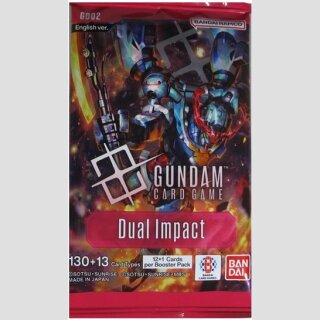 GUNDAM CARD GAME BOOSTER PACK [D02] Dual Impact -EN-