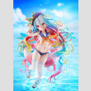 No Game No Life Statue 1/7 Shiro: Sailor-Style Swimsuit Ver. 24 cm