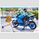 Sousai Shojo Teien Plastic Model Kit 1/10 Rui Saotome Touhou High School Tracksuit 16 cm