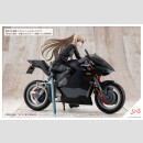 Sousai Shojo Teien Plastic Model Kit 1/10 Rui Saotome Touhou High School Tracksuit Dreaming Style Midnight Onyx 16 cm