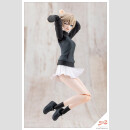 Sousai Shojo Teien Plastic Model Kit 1/10 Rui Saotome Touhou High School Tracksuit Dreaming Style Midnight Onyx 16 cm