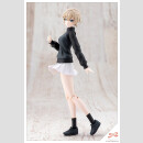 Sousai Shojo Teien Plastic Model Kit 1/10 Rui Saotome Touhou High School Tracksuit Dreaming Style Midnight Onyx 16 cm