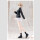 Sousai Shojo Teien Plastic Model Kit 1/10 Rui Saotome Touhou High School Tracksuit Dreaming Style Midnight Onyx 16 cm