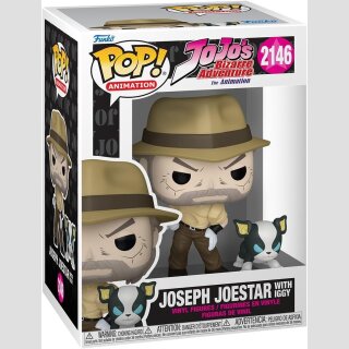FUNKO POP! ANIMATION Jojos Bizarre Adventure Part 3: Stardust Crusades JOSEPH & IGGY