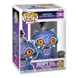 FUNKO POP! ANIMATION K-Pop Demon Hunter DERPY with Sussie ★Glows in the Dark★