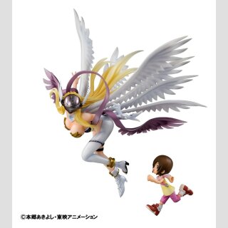 Digimon Adventure Precious G.E.M. Serie PVC Statue Angewomon & Hikari Yagami 22 cm