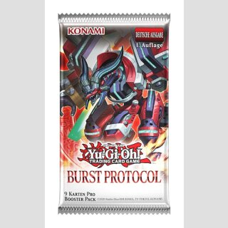 YU-GI-OH! BOOSTER PACK Burst Protocol -DE-