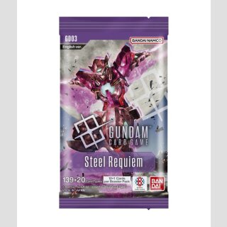 GUNDAM CARD GAME BOOSTER PACK [D03] Steel Requiem -EN-