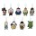 DRAGON BALL Dragon History II Revible Moment Ichiban Kuji Scene Rubber Mascot Anhänger