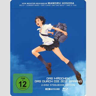 Das Mädchen das durch die Zeit sprang [Blu Ray] [4K Ultra HD] 2-Disc Steelbook-Edition