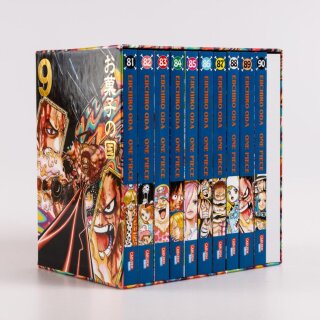 ONE PIECE Sammelbox 9 WHOLECAKE ISLAND [Bd. 81-90]