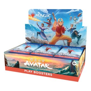 MAGIC - THE GATHERING The Last Airbender PLAY-BOOSTER DISPLAY -EN-  =>MAX 1 DISPLAY PRO KUNDE!!