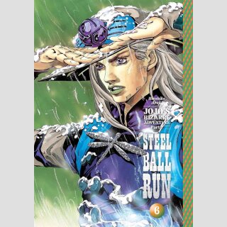 JoJos Bizarre Adventure Part 7 STEEL BALL RUN vol. 6 [Hardcover]