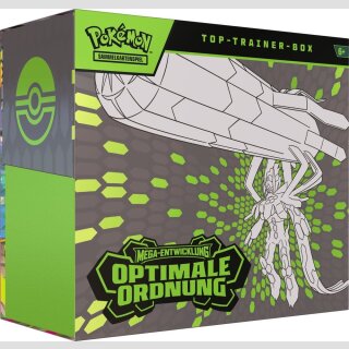 POKEMON TOP-TRAINER-BOX Mega Evolution OPTIMALE ORDNUNG (DE) => MAX 1 STK. PRO KUNDE