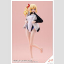 Sousaishojoteien Plastic Model Kit 1/10 Rui Saotome Touou High School Competitive Swimsuit Dreaming Style White Dolphin 16 cm