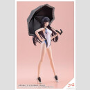 Sousaishojoteien Plastic Model Kit 1/10 Rui Saotome Touou High School Competitive Swimsuit Dreaming Style White Dolphin 16 cm
