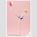 Sousaishojoteien Plastic Model Kit 1/10 Rui Saotome Touou High School Competitive Swimsuit Dreaming Style White Dolphin 16 cm