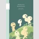 STUDIO GHIBLI NOTIZHEFT Prizessin Mononoke