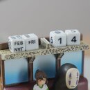 STUDIO GHIBLI PERPETUAL CALENDAR / EWIGER KALENDER Chihiros Reise ins Zauberland
