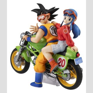 Dragon Ball Z Desktop Real McCoy PVC Figur 05 Son Goku & Chichi Limited Ver. 15 cm