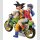 Dragon Ball Z Desktop Real McCoy PVC Figur 05 Son Goku & Chichi Limited Ver. 15 cm
