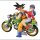 Dragon Ball Z Desktop Real McCoy PVC Figur 05 Son Goku & Chichi Limited Ver. 15 cm