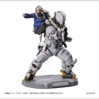 Pragmata Capcom Figure Builder Creators Model PVC Figur Hugh & Diana 28 cm