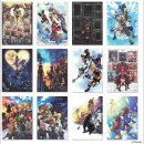 KINGDOM HEARTS Mini Clear Poster Collection