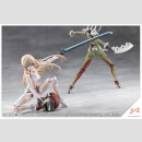Sousai Shojo Teien Plastic Model Kit 1/10 Kuon Yakushiji Maria Kagaribi Damage Ver. School Girl Emulation 16 cm