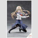 Sousai Shojo Teien Plastic Model Kit 1/10 Kuon Yakushiji Maria Kagaribi Damage Ver. School Girl Emulation 16 cm