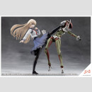 Sousai Shojo Teien Plastic Model Kit 1/10 Kuon Yakushiji Maria Kagaribi Damage Ver. School Girl Emulation 16 cm