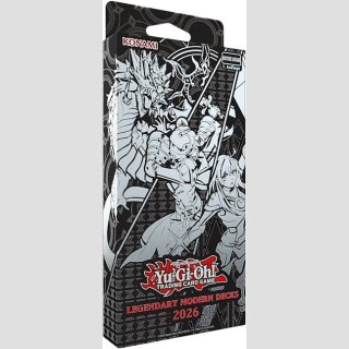 YU-GI-OH! LEGENDARY MODERN DECKS 2026 [DE]