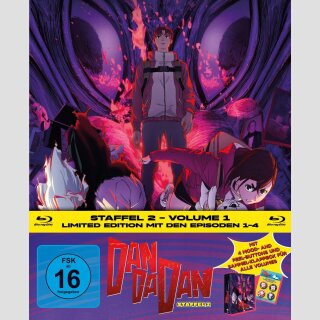 DANDADAN Staffel 2 vol. 1 [Blu Ray] ★Limited Edition mit Sammelschuber★
