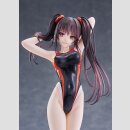 Date A Live Swimsuit Silhouette PVC Figur 1/7 Kurumi Tokisaki Swimwear Ver. 24 cm