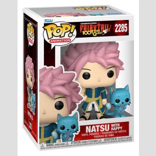 FUNKO POP! ANIMATION FAIRY TAIL 100 Years Quest NATSU with HAPPY