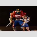 Street Fighter Street Jam Statuen 1/10 Sakura & Sodom 22 cm