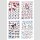 SANRIO CHARACTERS ★HELLO KITTY AND FRIENDS★ 4 Stickerbögen