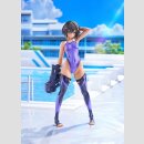 Arms Note PVC Figur 1/7 Buchou-chan of the Swimming Club Purple Swimsuit Ver. 22 cm