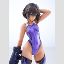 Arms Note PVC Figur 1/7 Buchou-chan of the Swimming Club Purple Swimsuit Ver. 22 cm