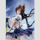 Bakemonogatari PVC Figur 1/7 Tsubasa Hanekawa 26 cm ★★★Jeeg Best Price 31.08.2026★★★